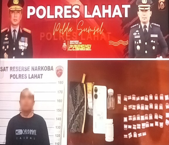 *Satnarkoba Polres Lahat Tidak henti2 Menindak Tegas Peredaran Narkoba Di, Kab.Lahat*
