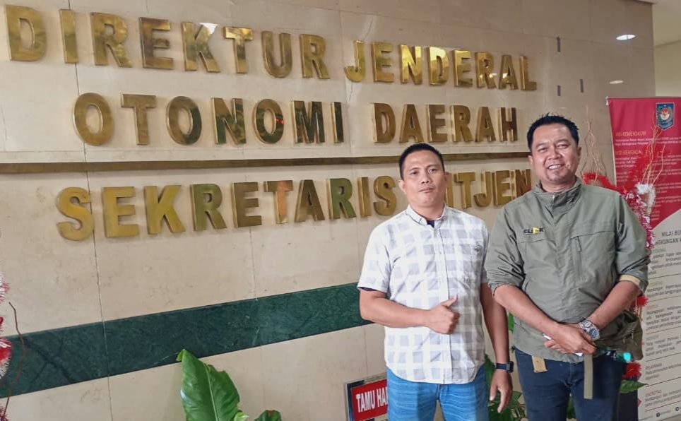 *Pimpinan Redaksi Ayolahat Lakukan kunjungan Kerja Ke Sekretariat Ditjen Otda Kemendagri*