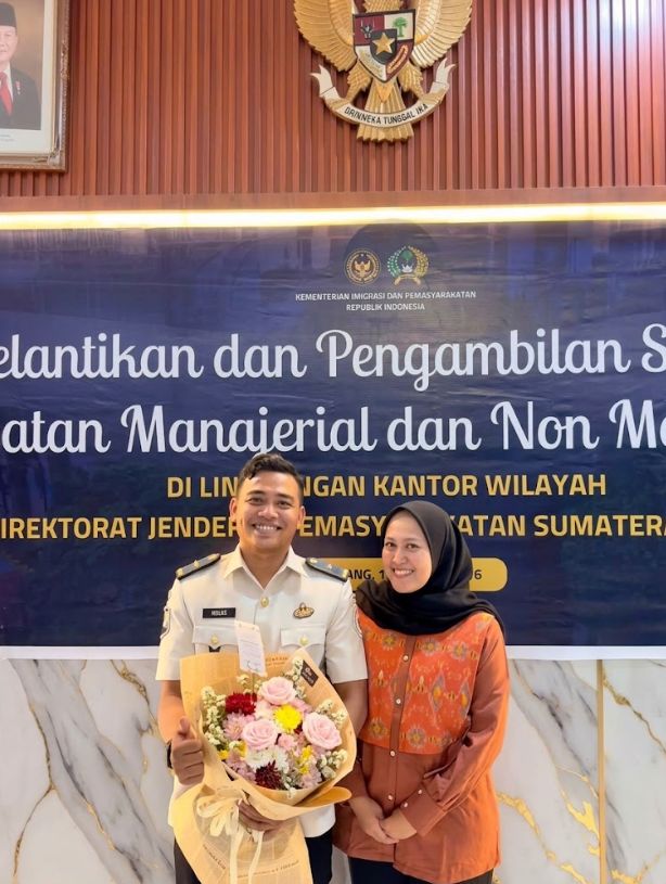 *IKLiM FERNANDES Resmi Dilantik Kasubsi,Tata tertib Lapas Kelas IIB Empat Lawang*